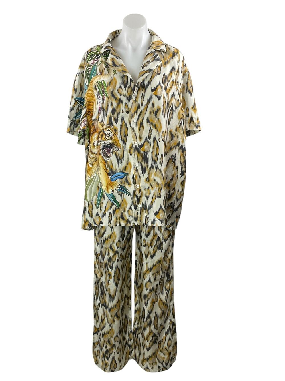 Tell Your Friends Women's Multicolor Shorts Sleeves Sleepwear Pajama Sets Size S